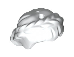Мини перука No. 3: {бял}