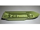 Boat, Hull Unitary 51 x 12 x 6 with Side Bulges, Base: {маслинено зелен}