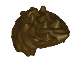 Мини перука No. 18: {тъмно кафяв}