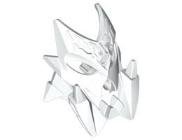 Hero Factory Mask (Frost Beast): {бял}