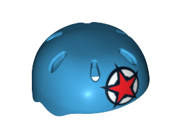 Каска на скейтър No. 1: {тъмно небесносин}