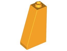 Покривна плочка 1X2x3/73°: {огнено жълто-оранжев}