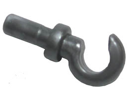Hand Pirate Hook: {сребърно метален}