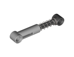 Technic, Shock Absorber 6.5L - Soft Spring : {умерено каменно сив}