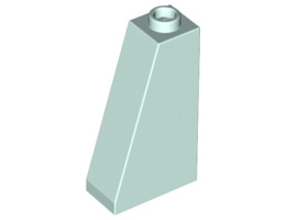 Покривна плочка 1X2x3/73°: {аквамарин}