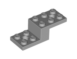 Камък 1X2X1 1/3 W. 2 плочки 2X2: {умерено каменно сив}