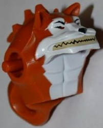 Torso/Head Alien, Dogpound Pattern: {тъмно оранжев}
