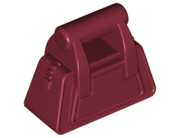Friends Accessories Handbag with Zipper: {нов тъмно червен}