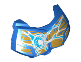 Large Figure Chest Armor Small with Chi and Gold (Eagle) Pattern: {ярко син}
