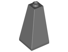 Покривна плочка ъглова 2X2X3/73° : {тъмно каменно сив}