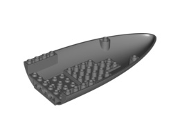 Aircraft Fuselage Forward Bottom Curved 8 x 16 : {тъмно каменно сив}
