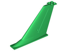 Tail 14 x 2 x 8: {тъмно зелен}