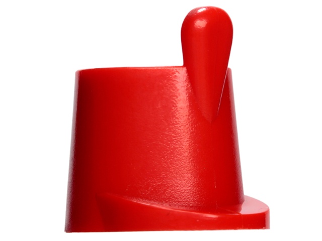 Minifigure, Headgear Hat, Imperial Guard Shako: {ярко червен}