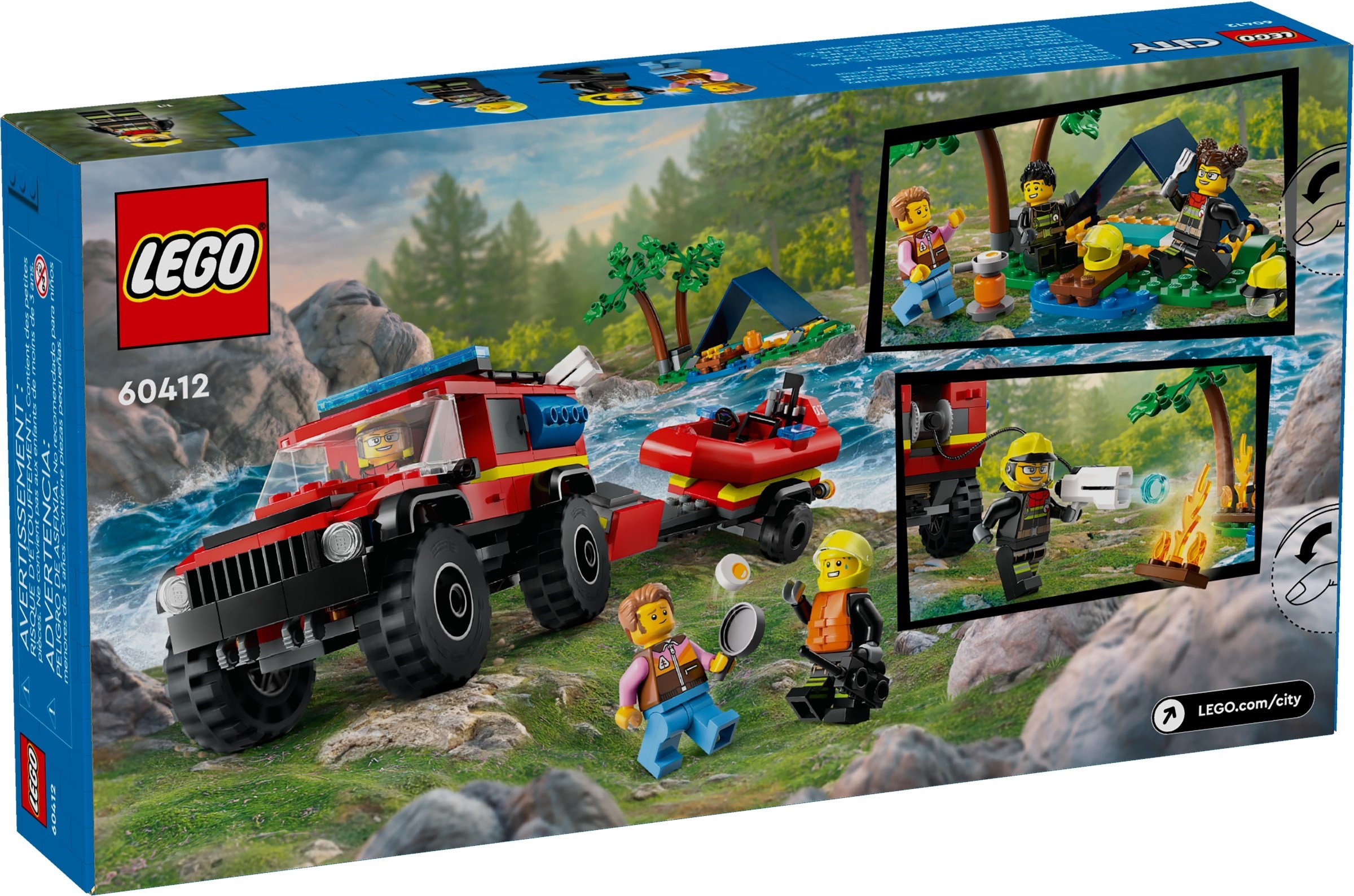 Пожарникарски камион 4x4 със спасителна лодка – СИТИ