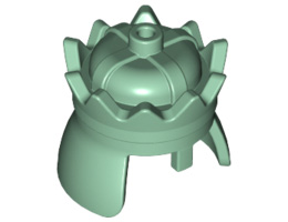 Minifigure, Headgear Crown: {пясъчно зелен}