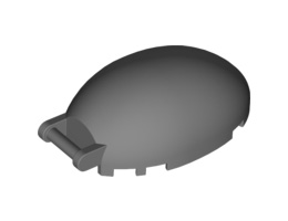 Кабина 6X4X2 с вал Ø3.2 mm: {тъмно каменно сив}