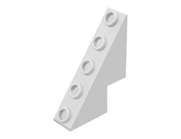 Slope 53 3 x 1 x 3 1/3 with Studs on Slope: {бял}