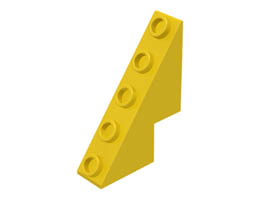 Slope 53 3 x 1 x 3 1/3 with Studs on Slope: {ярко жълт}