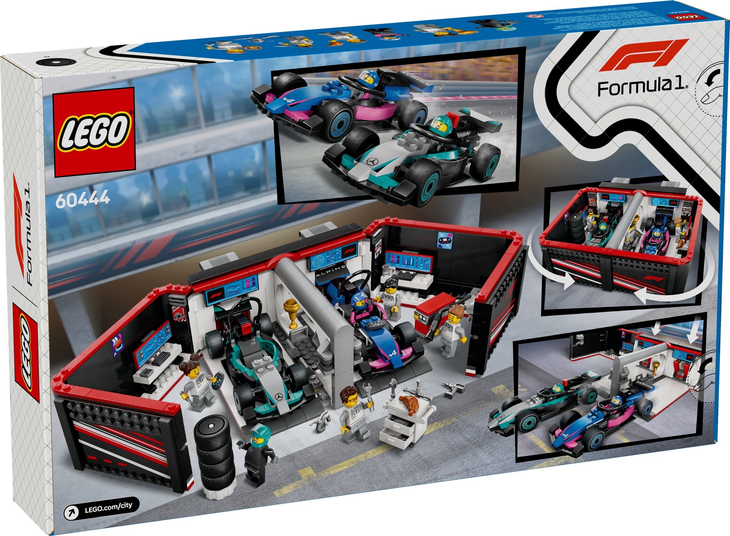 Гараж от F1® с коли Mercedes-AMG и Alpine – СИТИ
