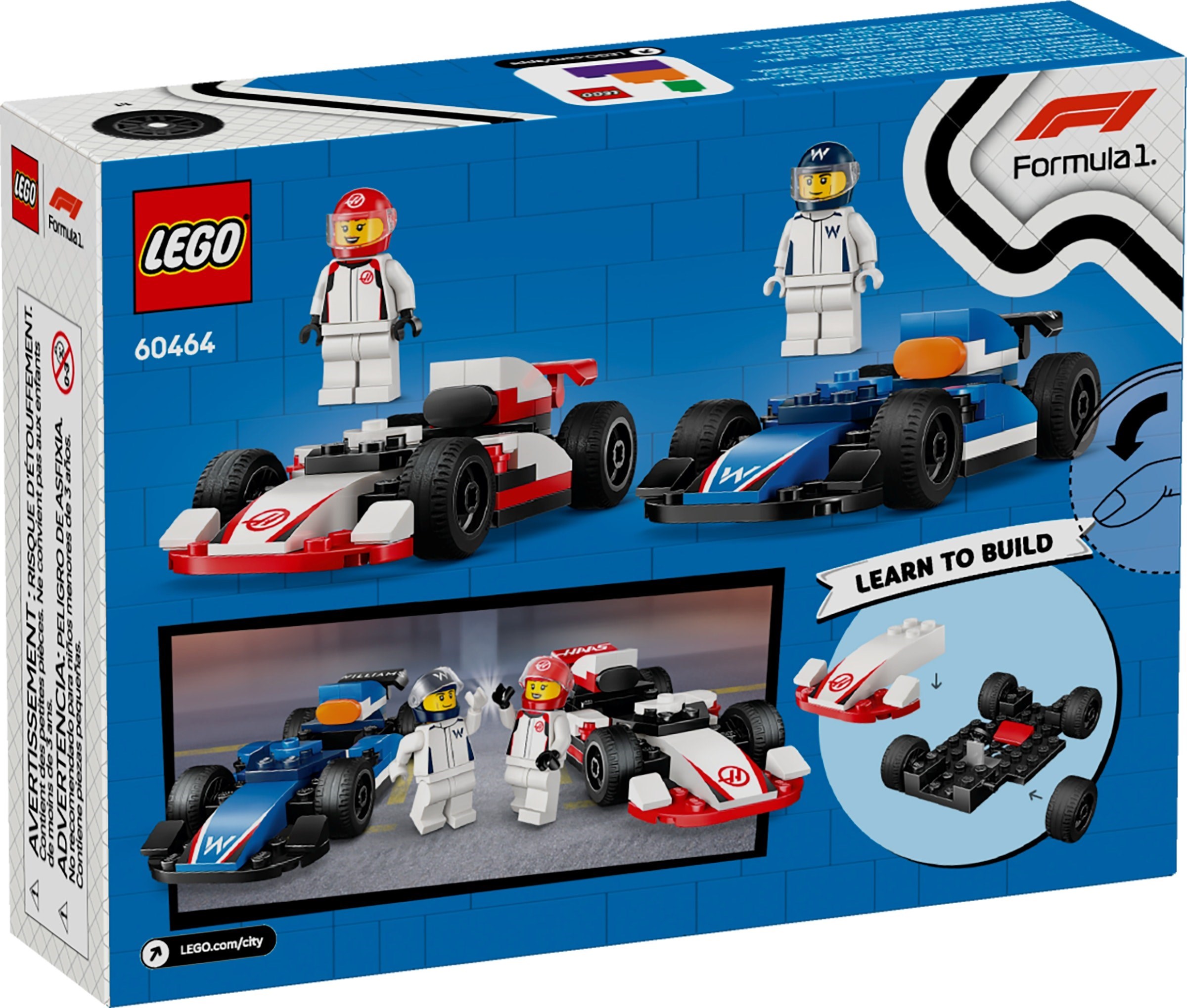 Състезателни коли F1® Williams Racing и Haas F1® – СИТИ