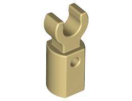 Държач Ø3.2 с дръжка с отвор Ø3.2 : {тухлено жълт}