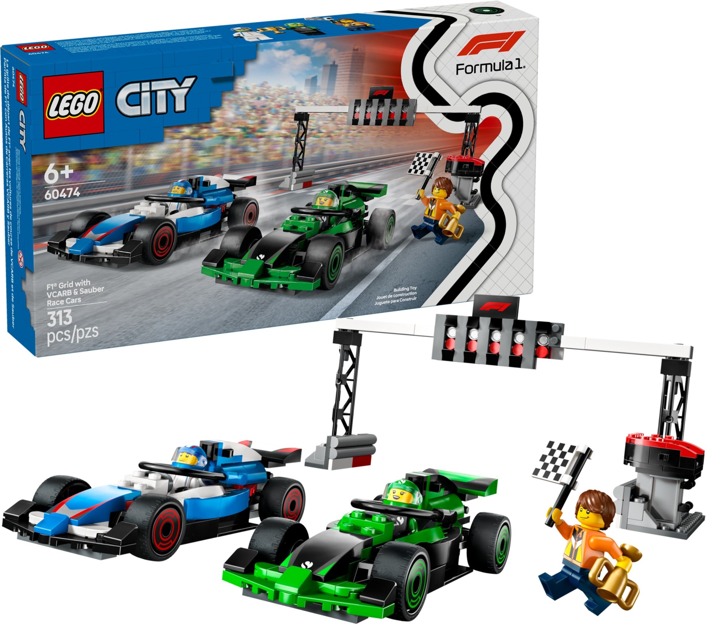 Решетка на F1® с болиди VCARB & Sauber – СИТИ