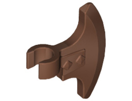 Minifigure, Weapon Axe Head, Clip-on : {медно метален}