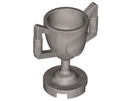 Minifigure, Utensil Trophy Cup : {металическо сребрист}