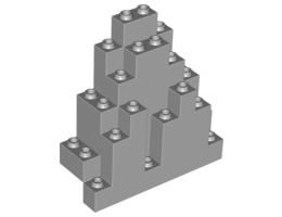 Връх на планина 3X8X7: {умерено каменно сив}