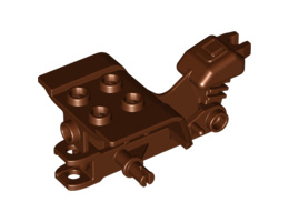 Tricycle Body Top with Reddish Brown Chassis : {червеникаво-кафяв}