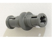 Technic, Gear Worm Screw with 2 Bushes: {тъмно каменно сив}