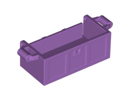 Сандък 2X4: {умерено лавандулов}