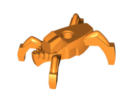 Hero Factory Jumper Body Base: {ярко оранжев}