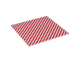Cloth Picnic Tablecloth / Blanket with Red Checkered Pattern: {бял}