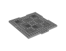 Плочка 16X16X6,4 NO. 2: {умерено каменно сив}
