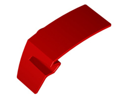 Ляв калник Ø4.85 4X7X4: {ярко червен}