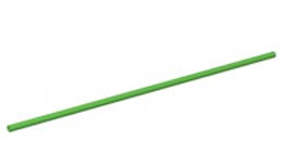 Hose, Rigid 3mm D. 20L / 16.0cm: {ярко зелен}