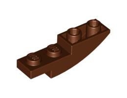 Тухличка 1X4X1 инверсна дъга: {червеникаво-кафяв}