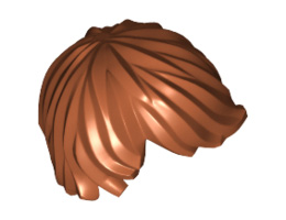 Мини перука No. 6 : {тъмно оранжев}
