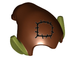 Мини шапка No. 27 No. 1: {маслинено зелен}