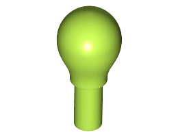Minifigure, Utensil Maraca: {ярко жълто-зелен}