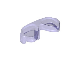 Friends Accessories Sunglasses with Pin: {прозрачно ярко синьо-виолетов}