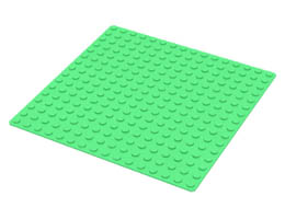 Основна плоча 16X16: {умерено зелен}