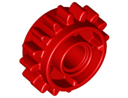 Зъбно колело Z16 Ø 4,85: {ярко червен}