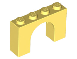 Арка 1X4x2: {студено жълт}