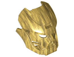 Bionicle Mask of Fire: {топло златист}