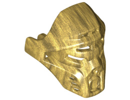 Bionicle Mask of Earth: {топло златист}