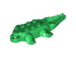 CROCODILE 4X9 BODY: {тъмно зелен}