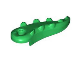 CROCODILE TAIL: {тъмно зелен}