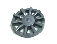 Wheel Cover 10 Spoke - for Wheel 18976: {сребърно метален}